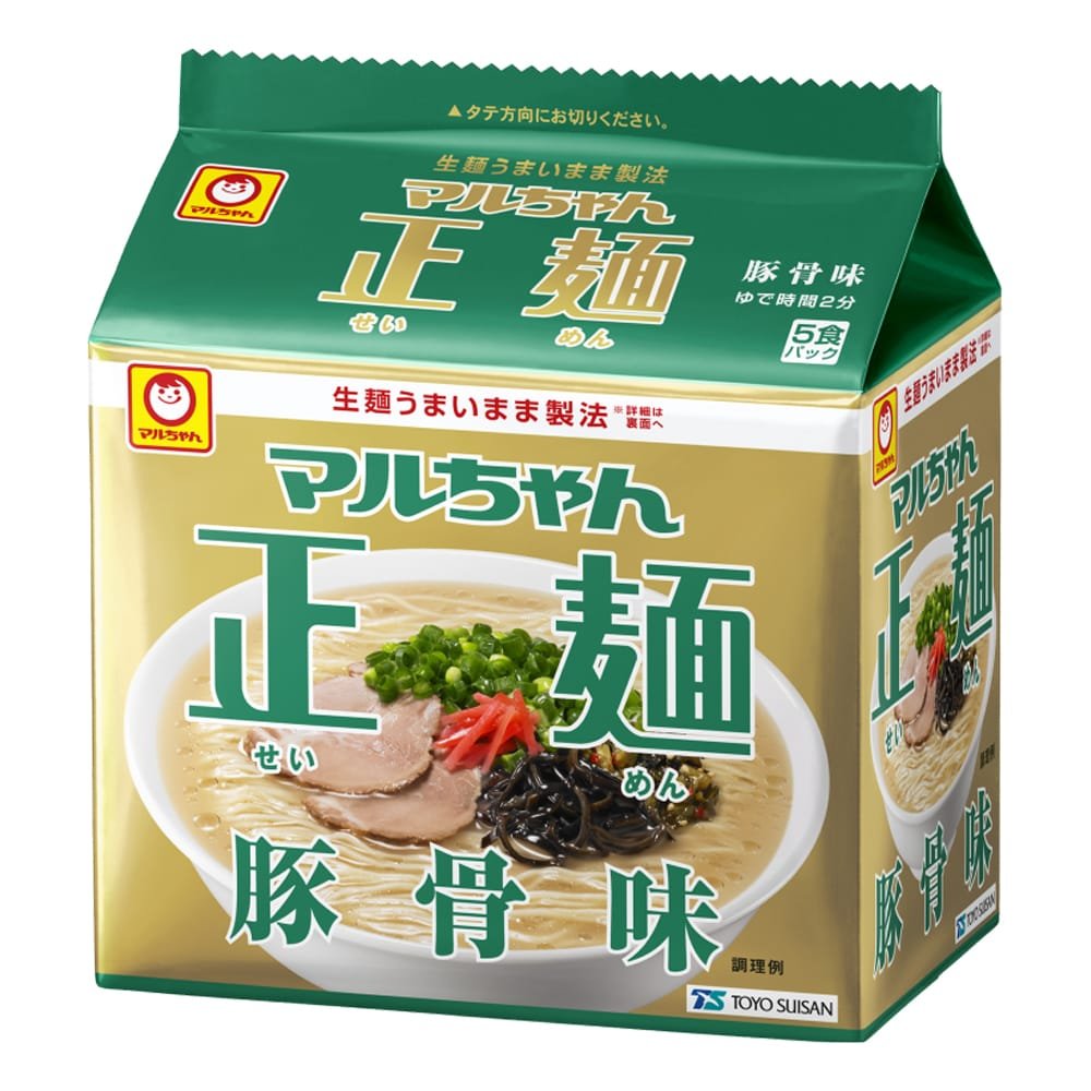 Tonkatsu Snabbnudlar 5-pack, Toyo Suisan Maruchan Seimen