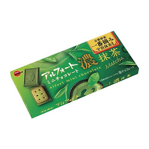 Bourbon Alfort Mini Chocolate Dark Matcha 60g