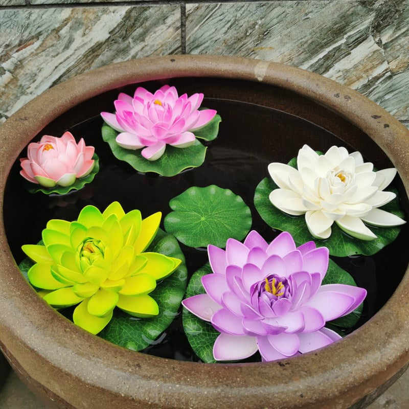 Lotusblomma Mellan 17cm
