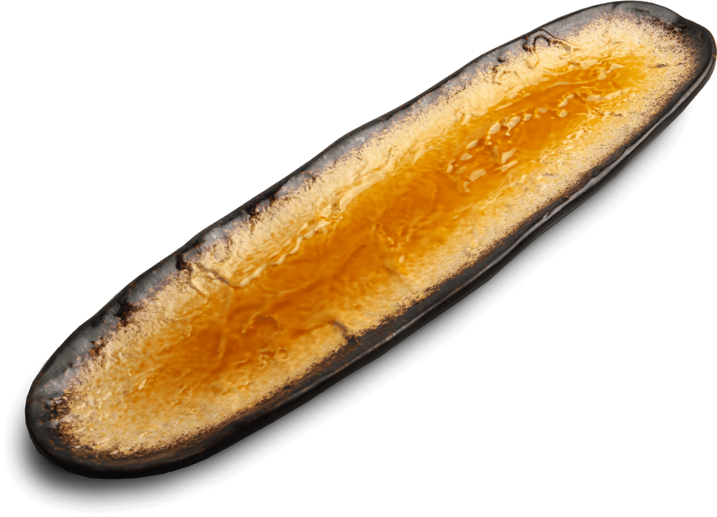 Gul Sushi fat avlång Yaketa 41 x 11,5 cm | H2 cm