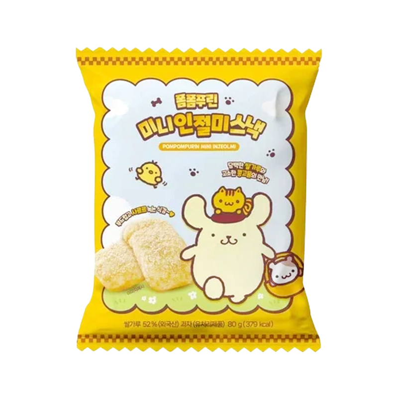 Measty Pompompurin Mini lnjeolmi Snack 80g