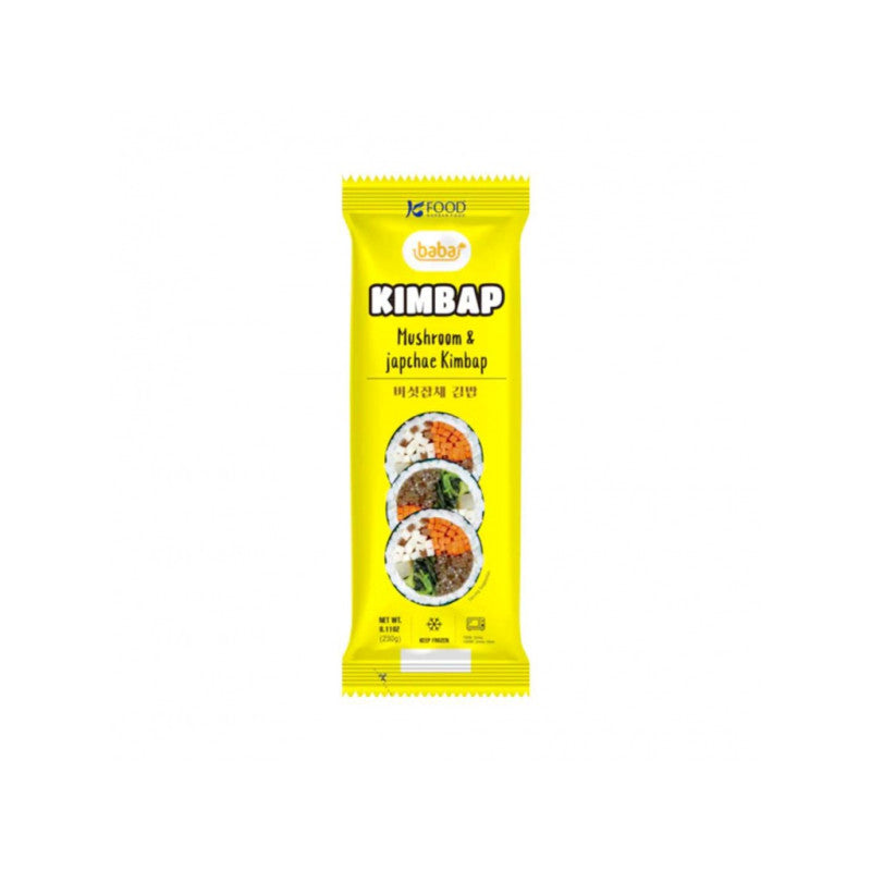 Fryst Svamp & Japchae Kimbap 230g, Baba