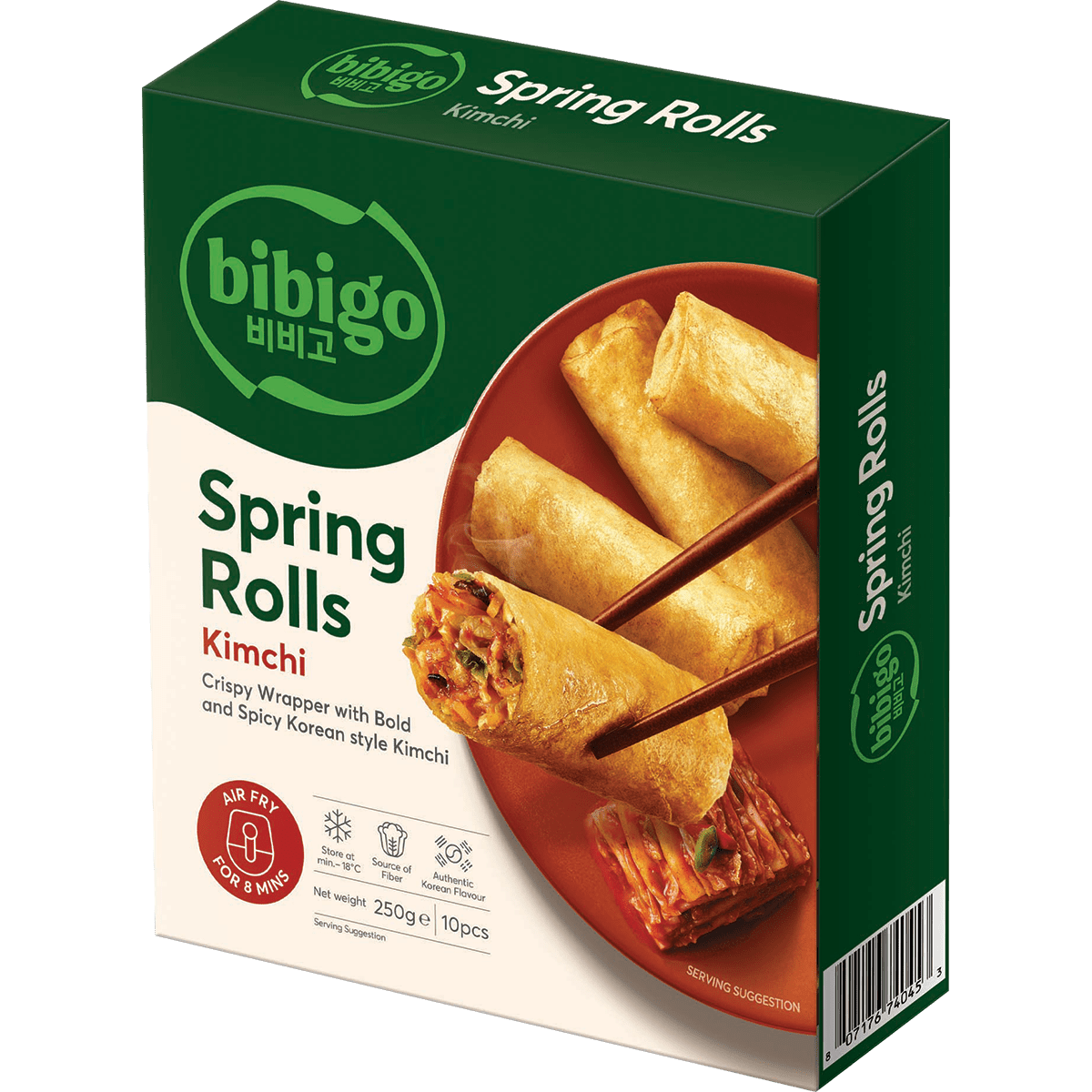 Vårrullar Spring Rolls Kimchi 250g (10pcs), Bibigo
