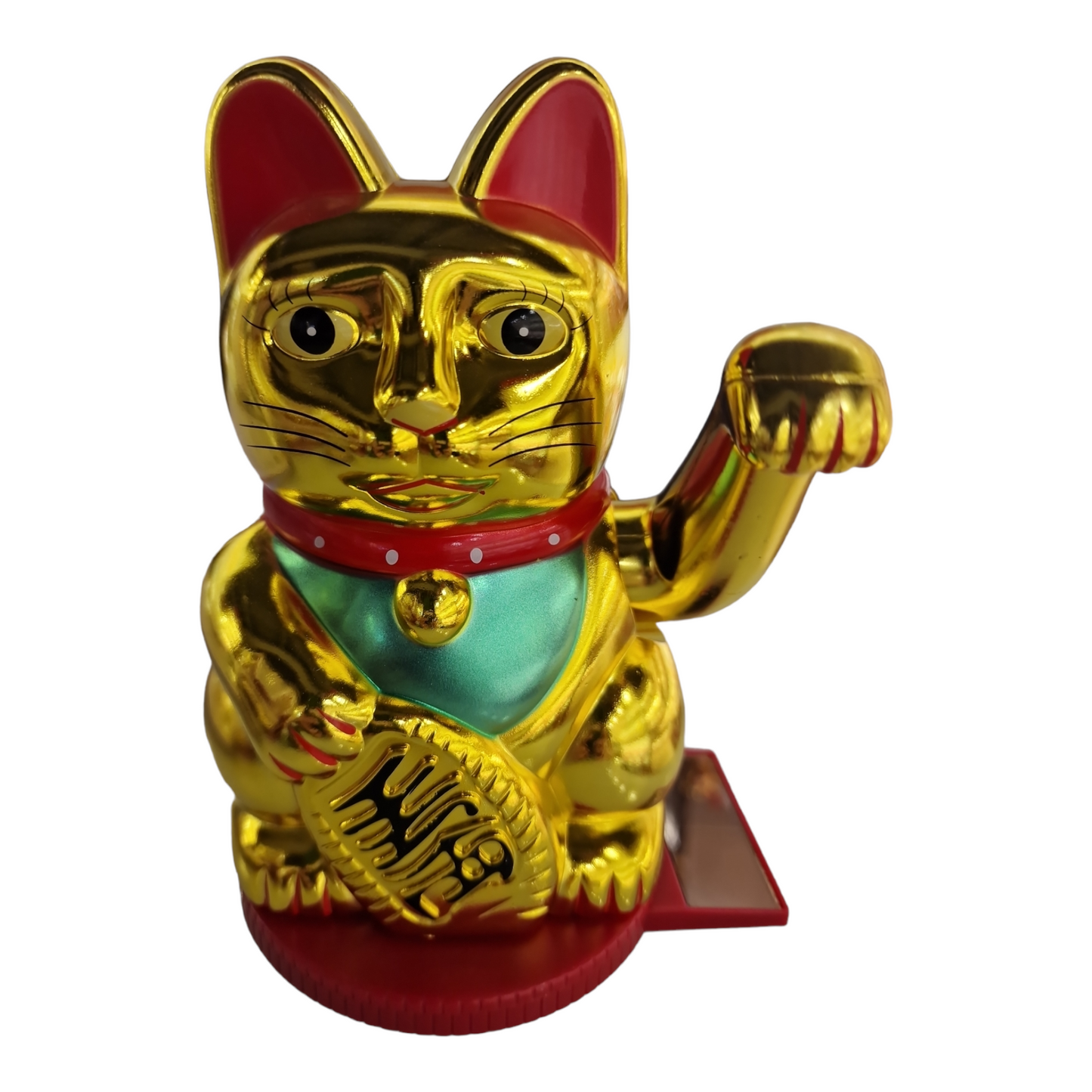 Lyckokatt Guld 15cm