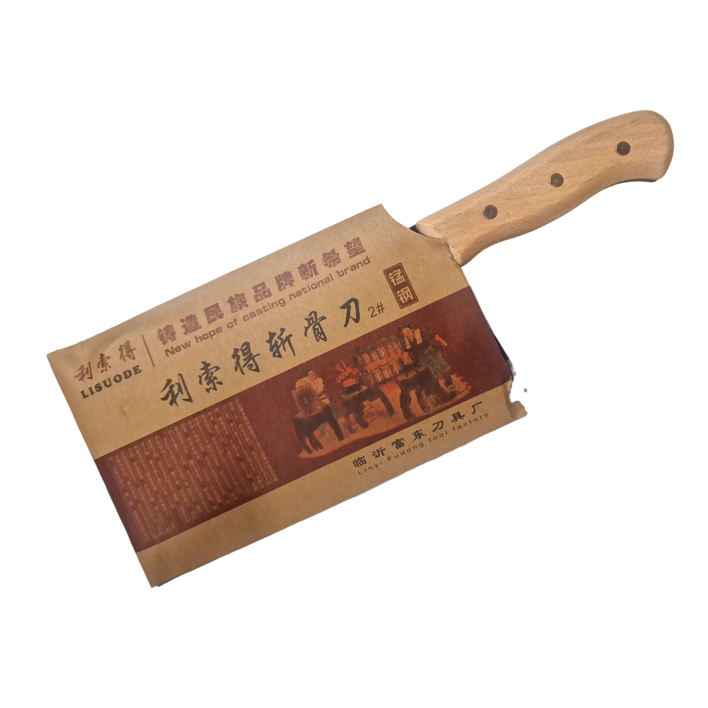 Stor kinesisk kött kniv