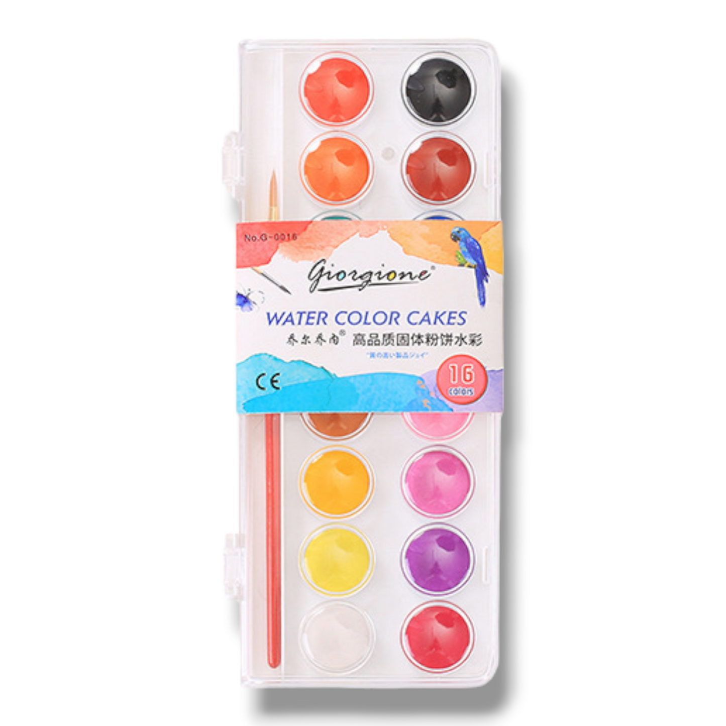 Vattenfärg 16 färger