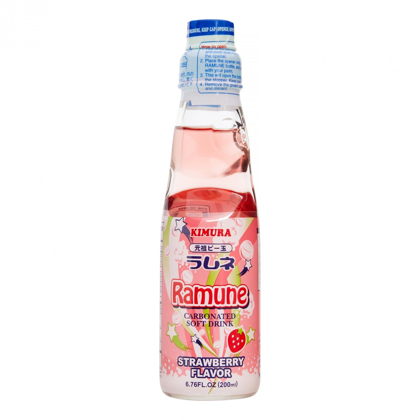 Kimura Ramune Jordgubb 200ml