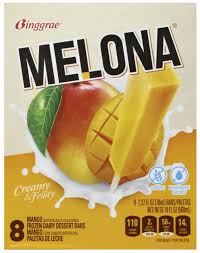 Mango Glass på pinne 8st (560ml), Binggrae