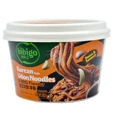 Korean Style Udon Nudlar K-BBQ 187,2g, Bibigo