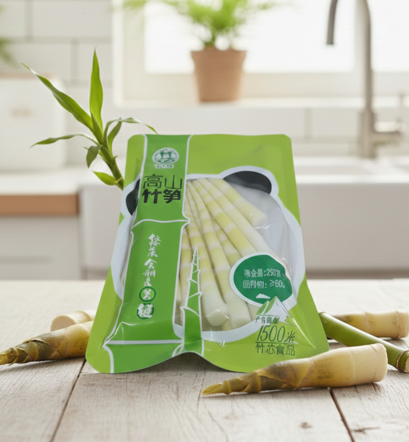 Bambuskott i saltlager 150g