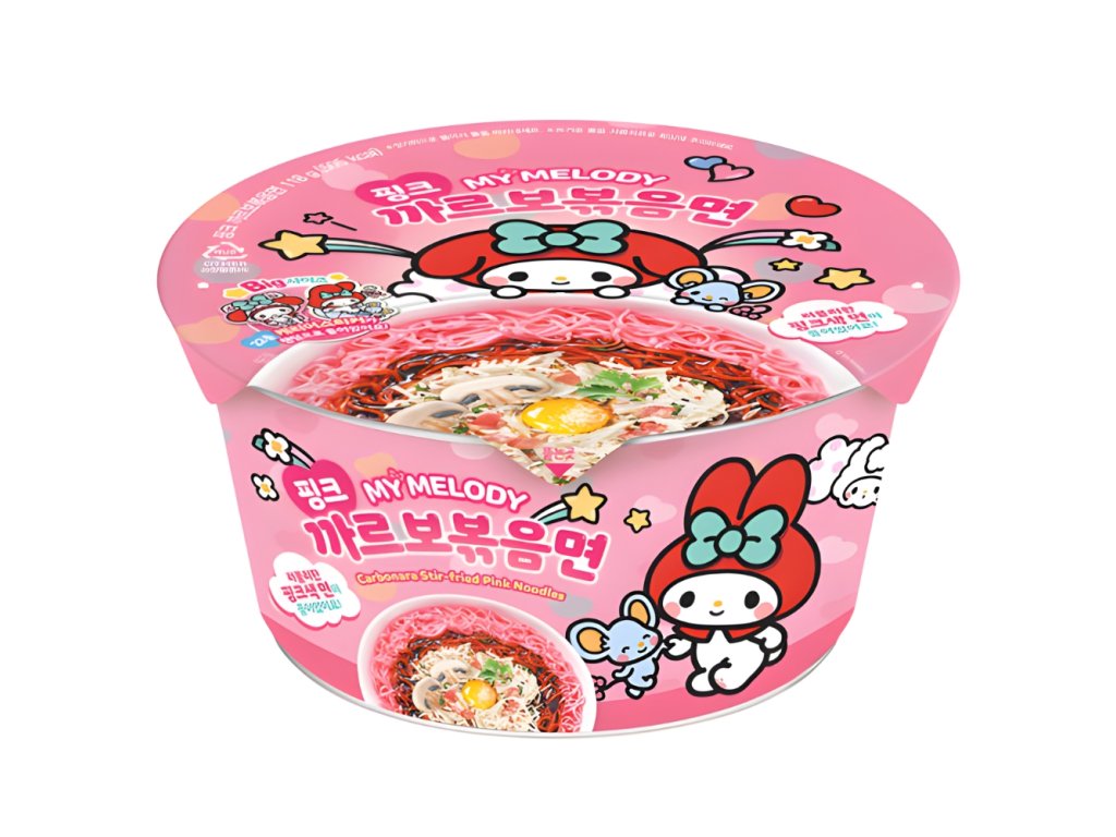 My melody snabbnudlar, 118g koreansk
