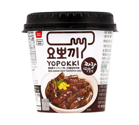 Instant Yopokki (Svart Bönsås) 140g, Young Poong