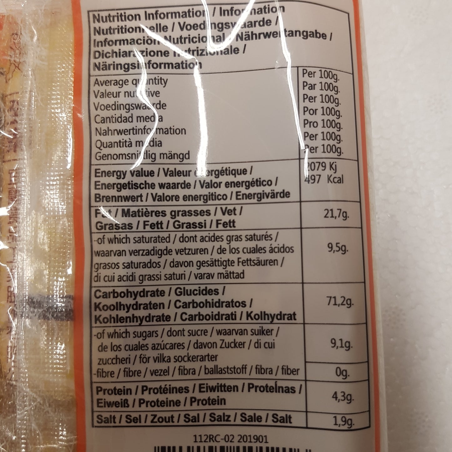 Riskakor Senbei 112g, Want Want
