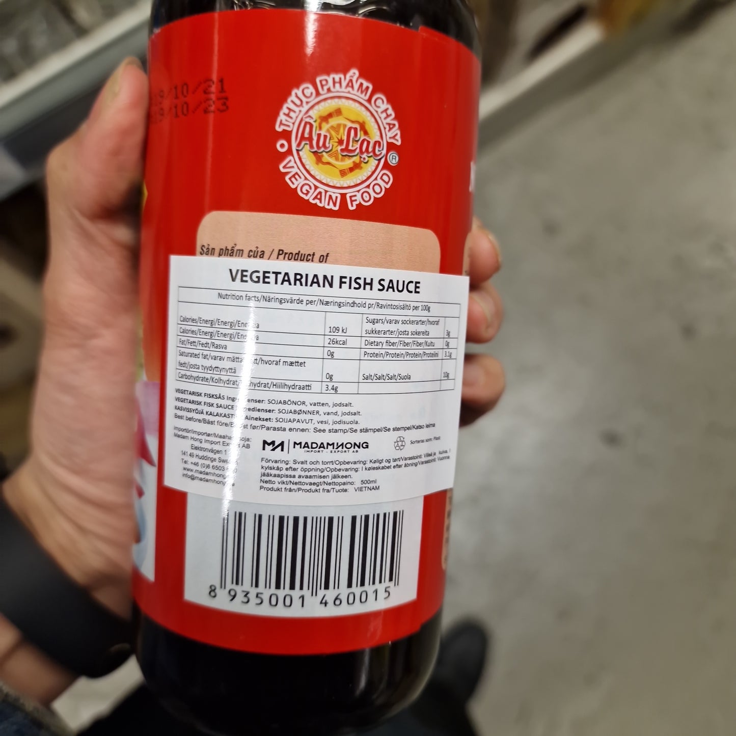 Vegetarisk Fisksås 500ml
