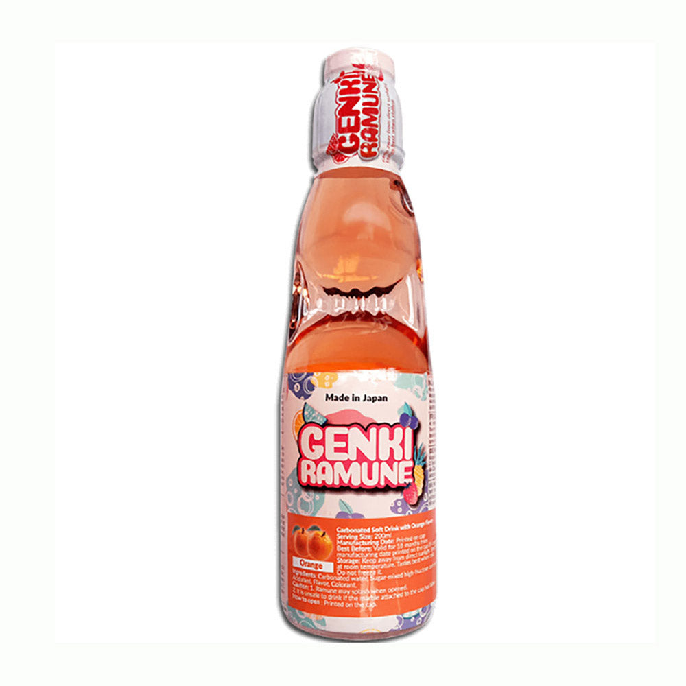 Apelsin Drink GENKI RAMUNE 200ml