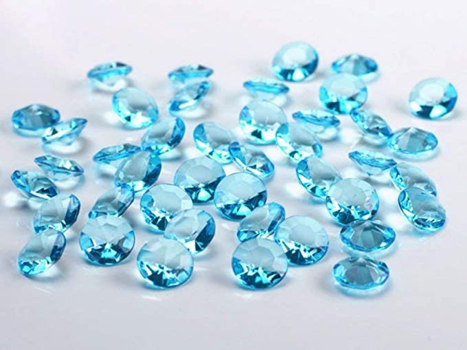 Dekorationsstenar diamantkonfetti 0,5cm Osoroterad