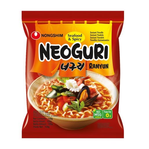 Seafood and spicy Neoguri Ramyun 120g