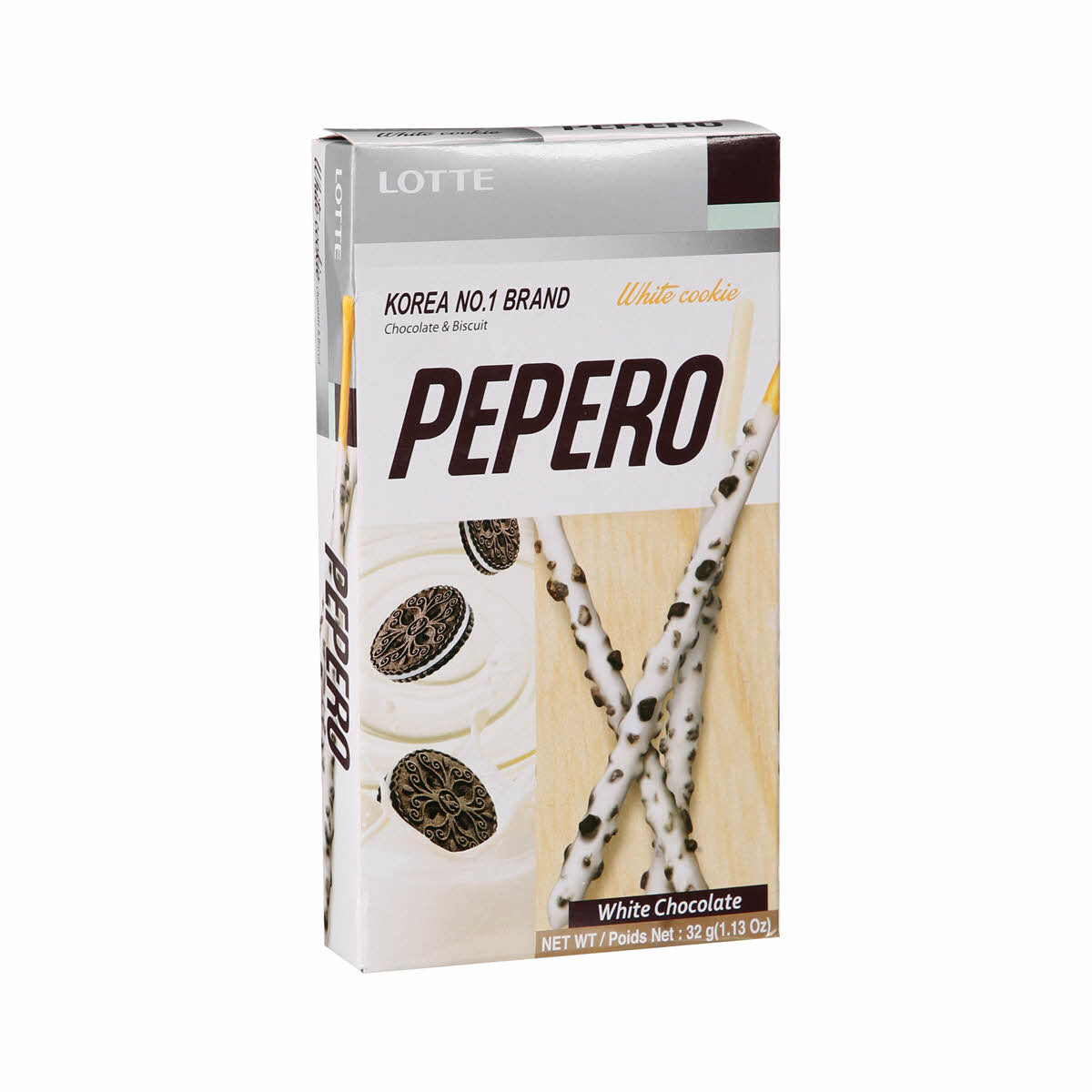 Lotte pepero white cookie