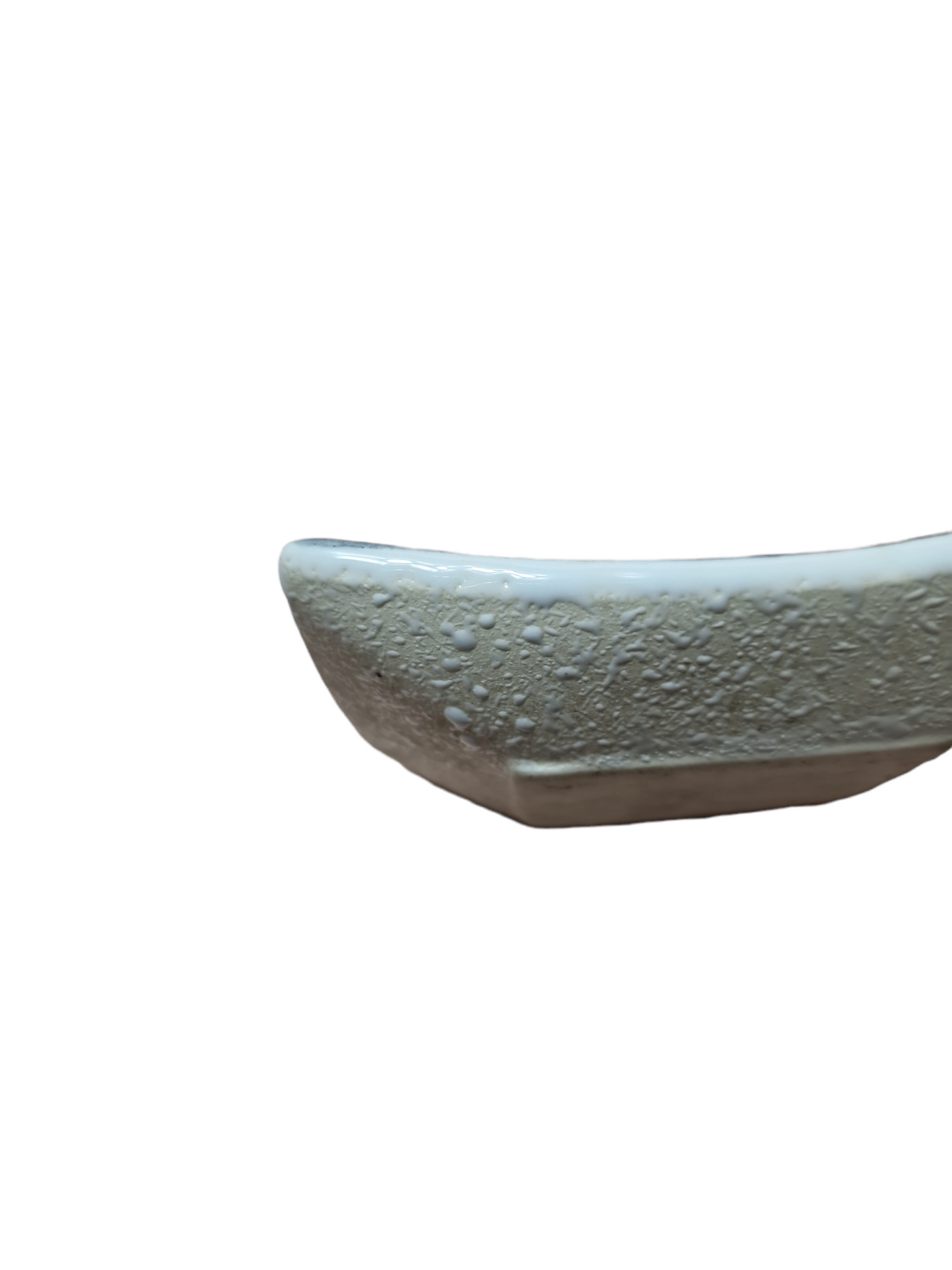 Sås fat Mönstrad Fyrkant Vit