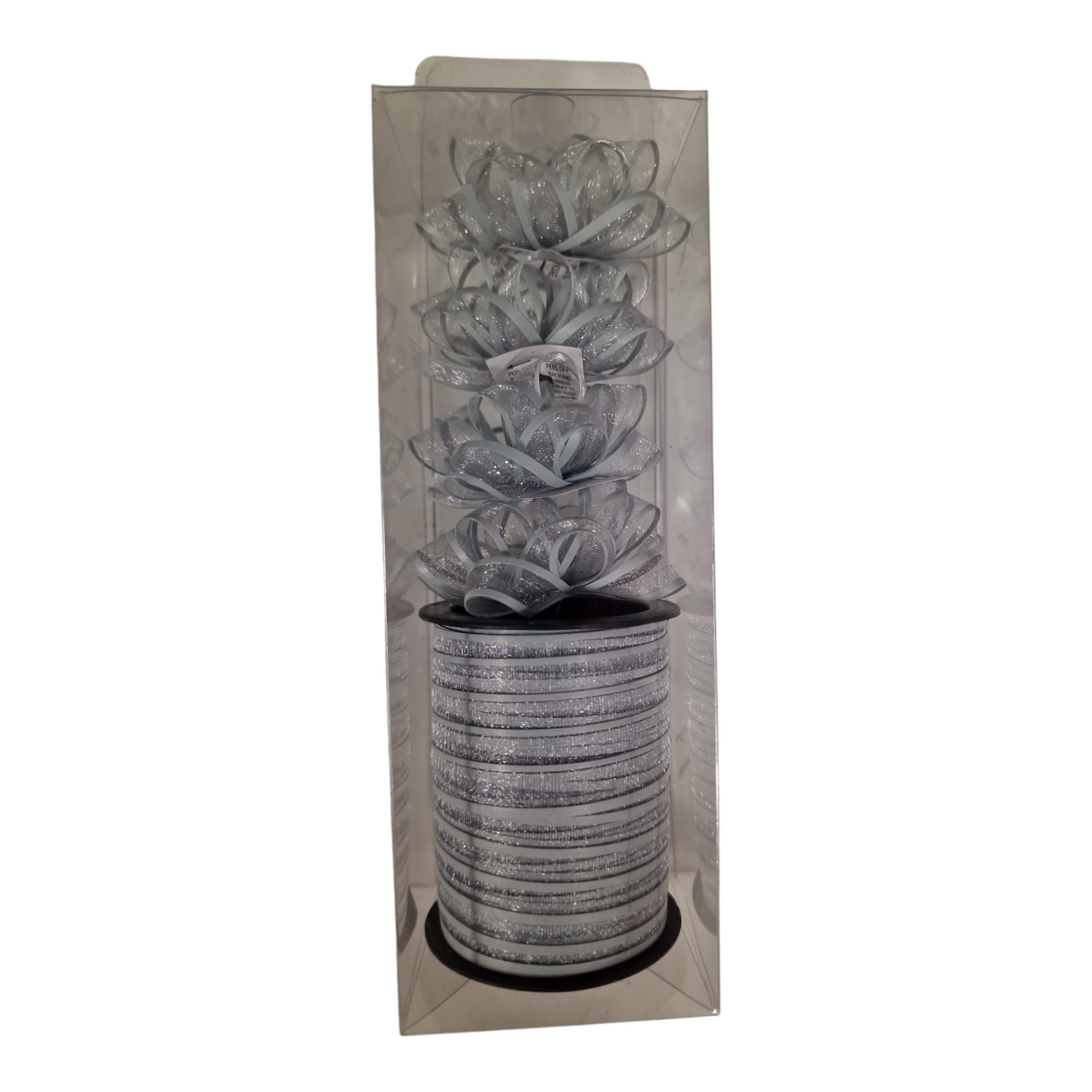 presentrosett och snöre set pastell