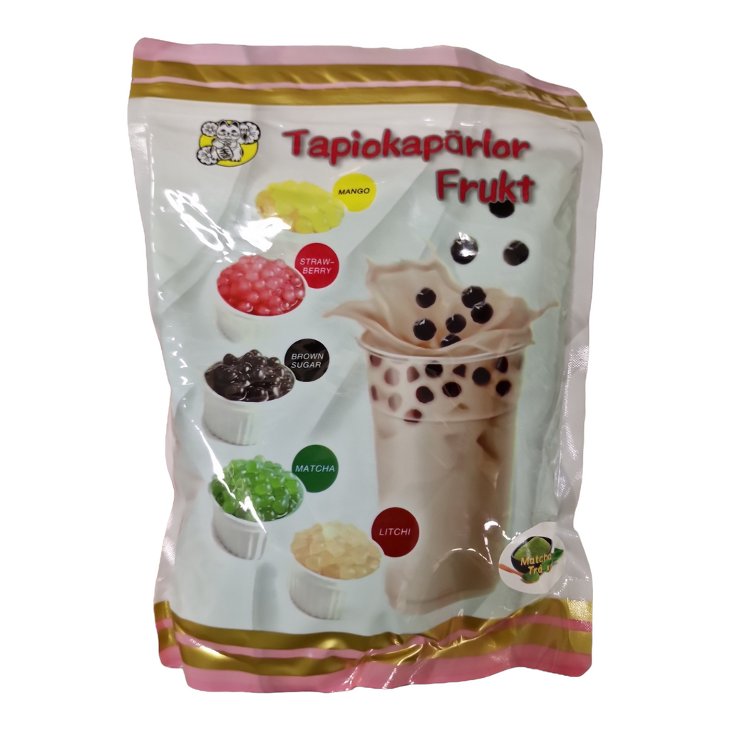 Tapioca pärlor för bubble te regnbåge