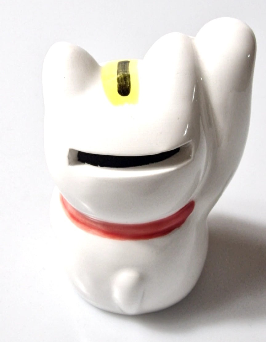 Lyckokatt Porslik med Myntfack