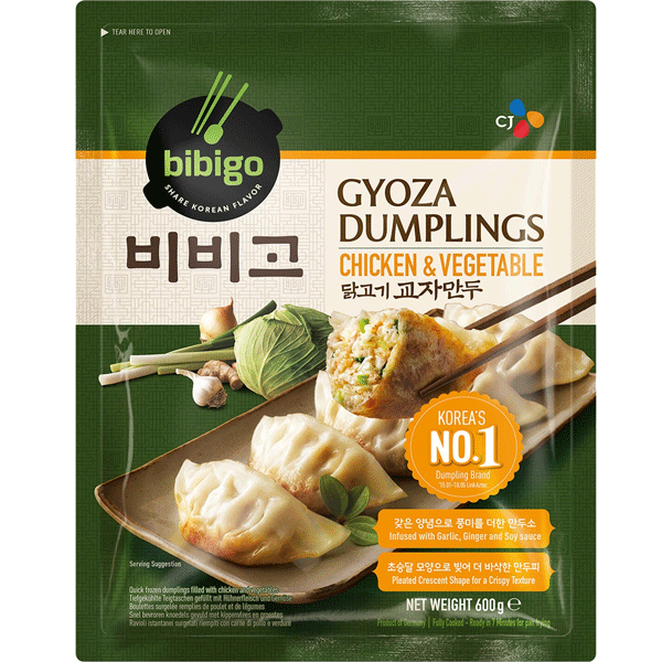 Kyckling & Grönsaks Dumpling 600g, Bibigo