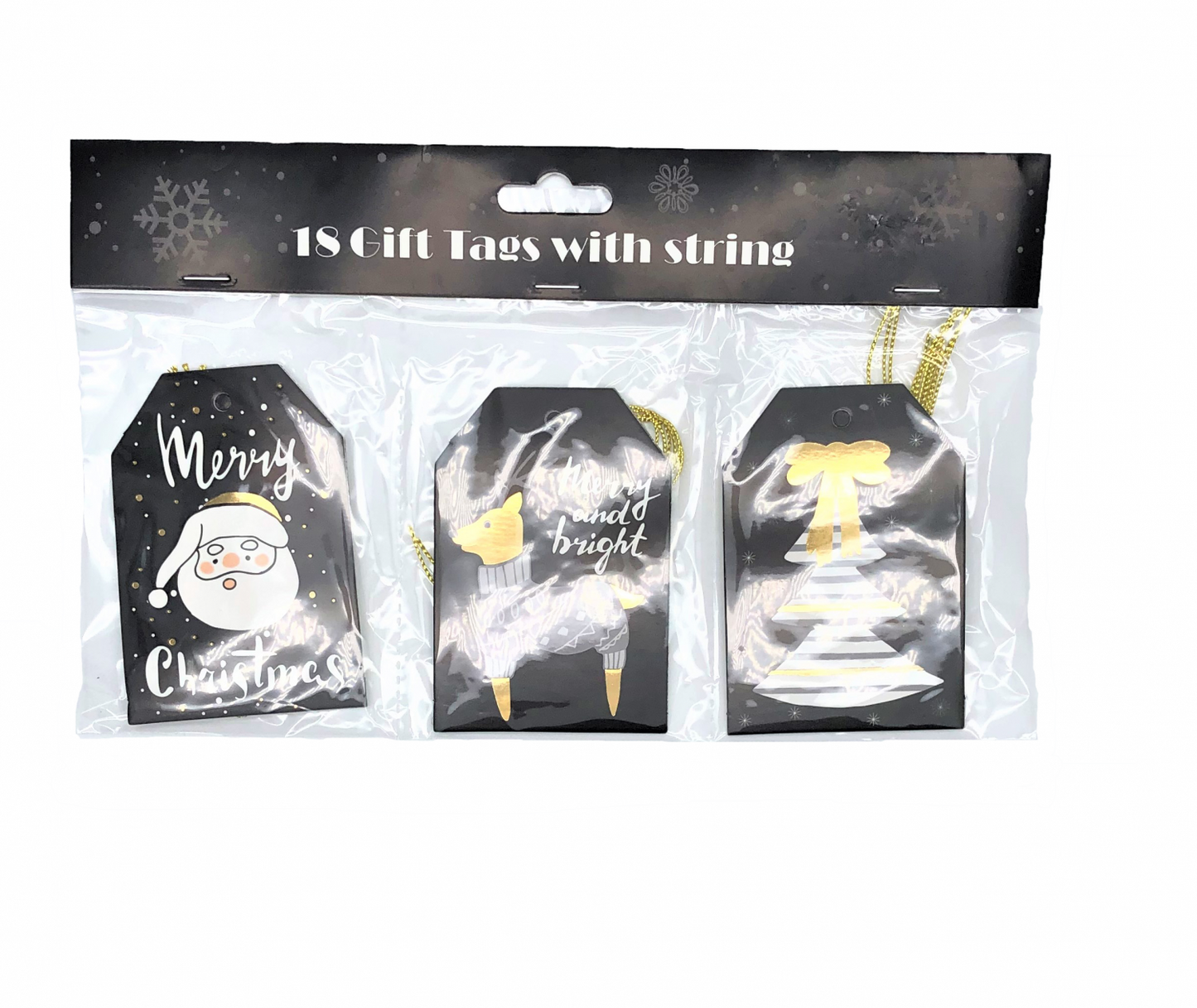 Jul Ettiket 18-pack Osorterad