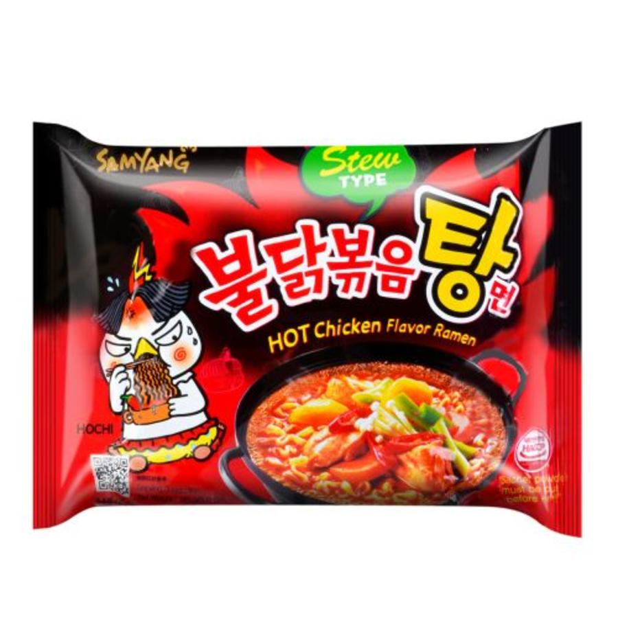 Hot Chicken Stew Snabbnudlar 145g, Samyang
