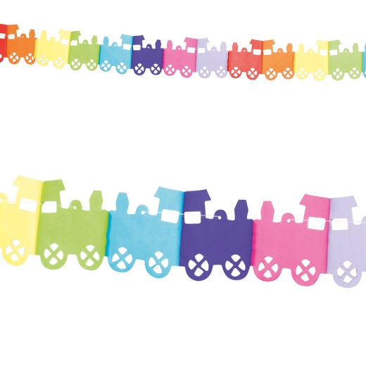 Girland Multifärgad Tåg