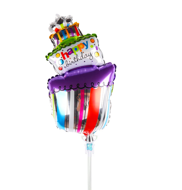 Mini Folieballong Födelsedag eller Baby Girl 14