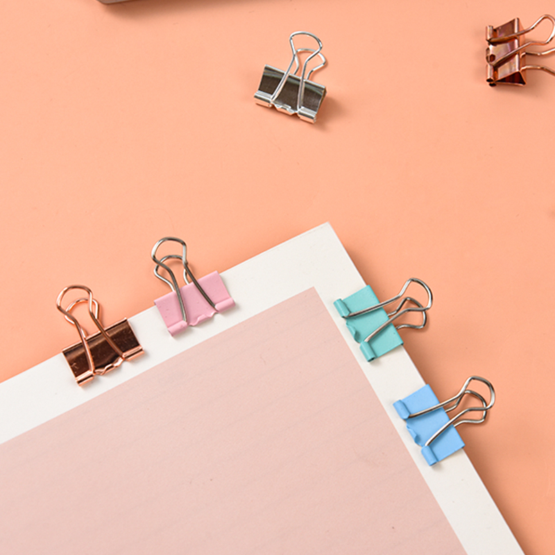 pappersklämma pastel