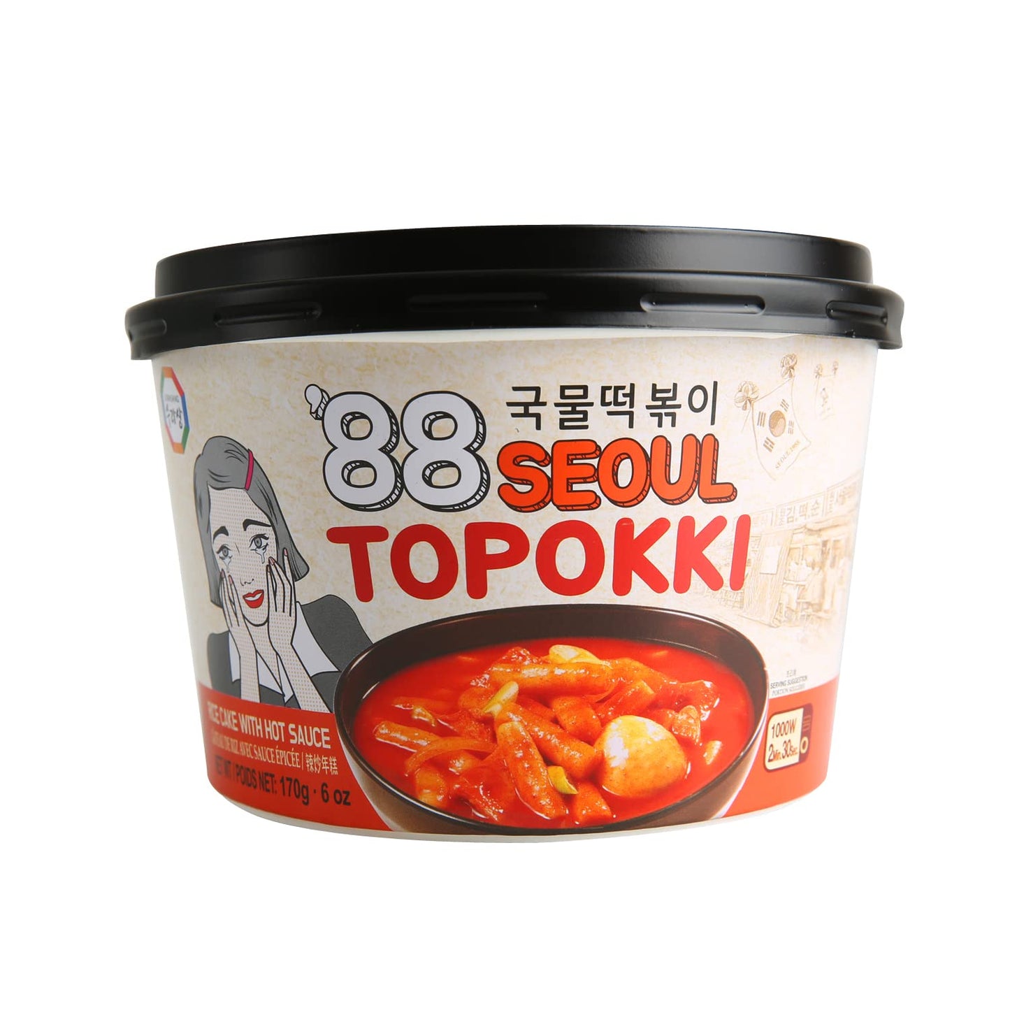 Toppokki med Stark Sås 170g, SURASANG