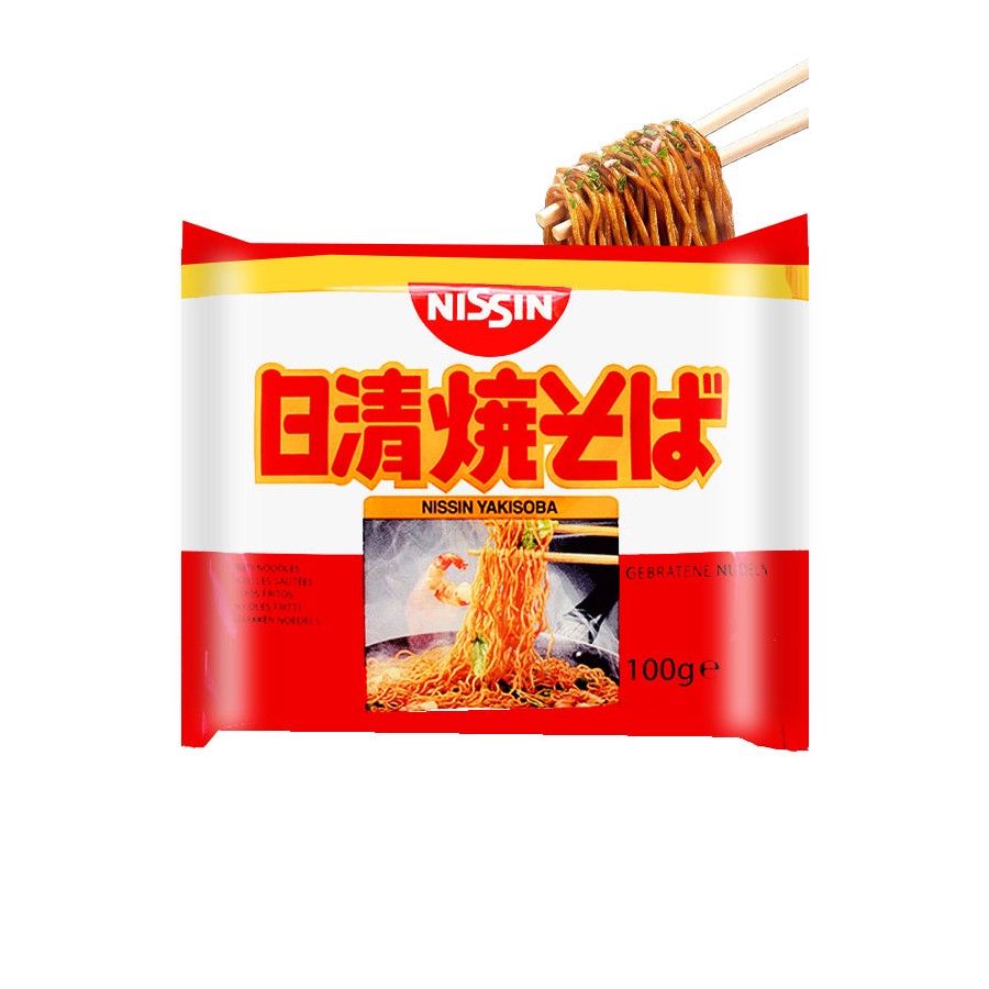 Yakisoba Snabbnudlar 100g, Nissin