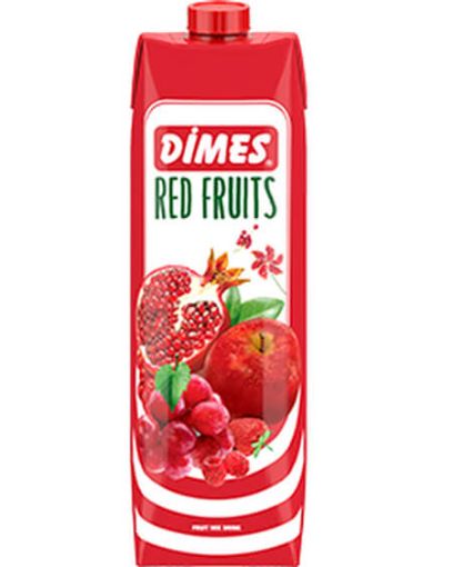 Fruktdryck med Röda Frukter 1L, DIMES