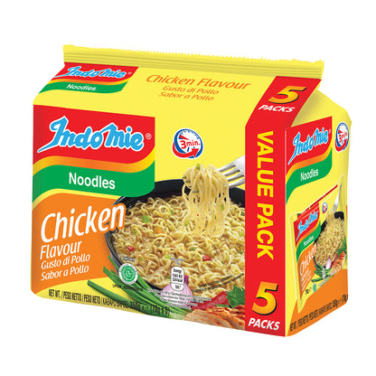 Indomie kycklingnudlar 5x70g