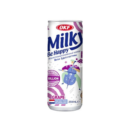 OKF Milky Be Happy Grape 250ml