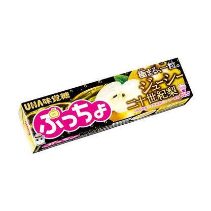 UHA Mikakuto Puccho Soft Candy Stick Juicy Pear 50g