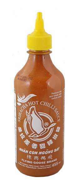 Sriracha chilli (Yellow Chili) 455ml, Flying Goose