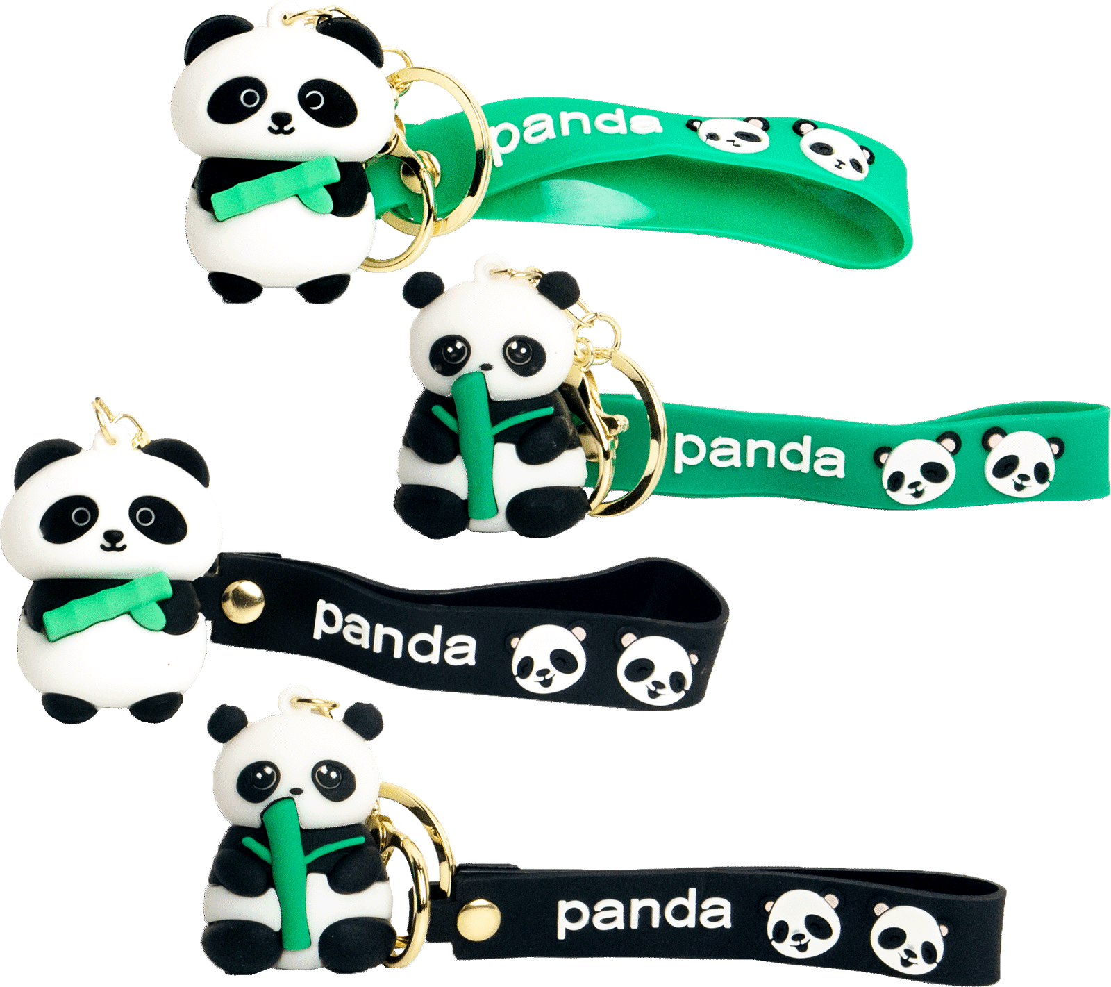 Nyckelring Panda osorterad 5cm