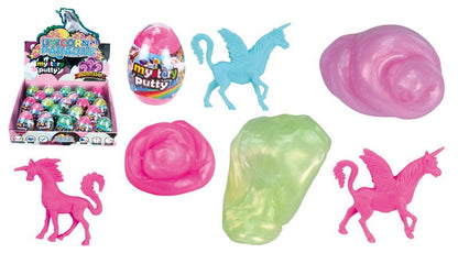 KLÄMLERA UNICORN IN EGG PUTTY