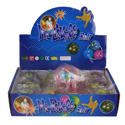 Studsboll Fjäril med Ljus 6,6cm