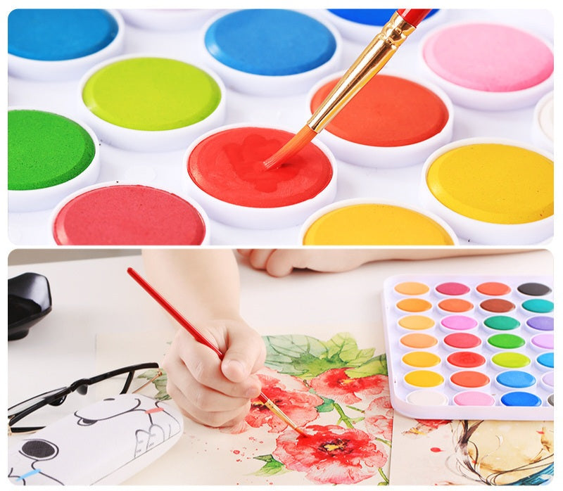 Vattenfärg 24 färger