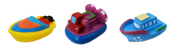 Badleksaker Båtar 3-pack