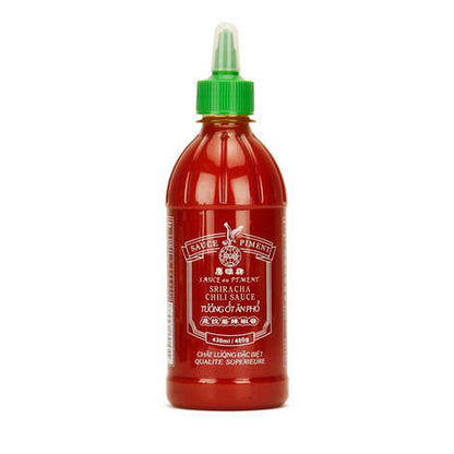 Sriracha chillisås 430ml, Pigment