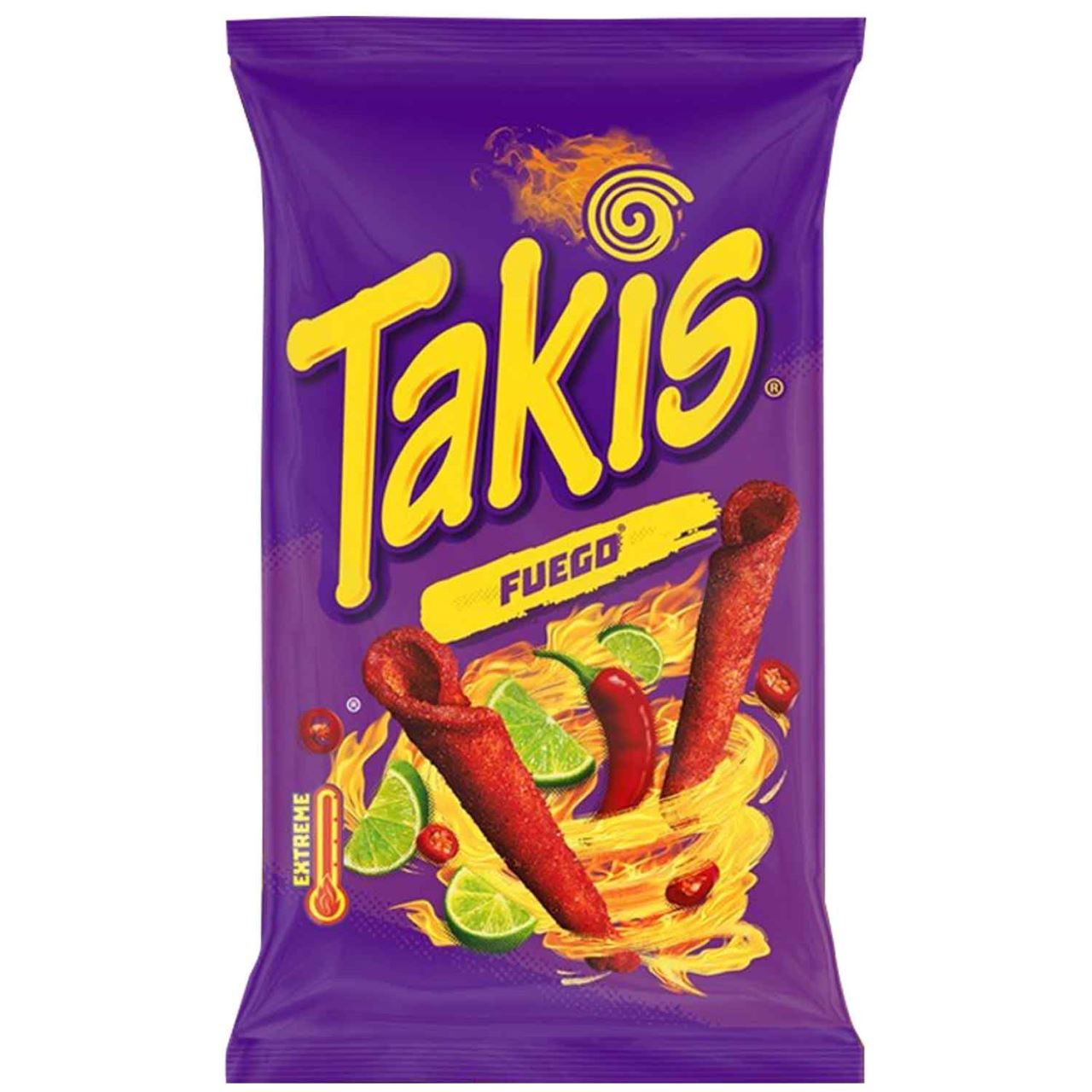 Starka majschip 'Chilipeper & Lime" 100g, Takis