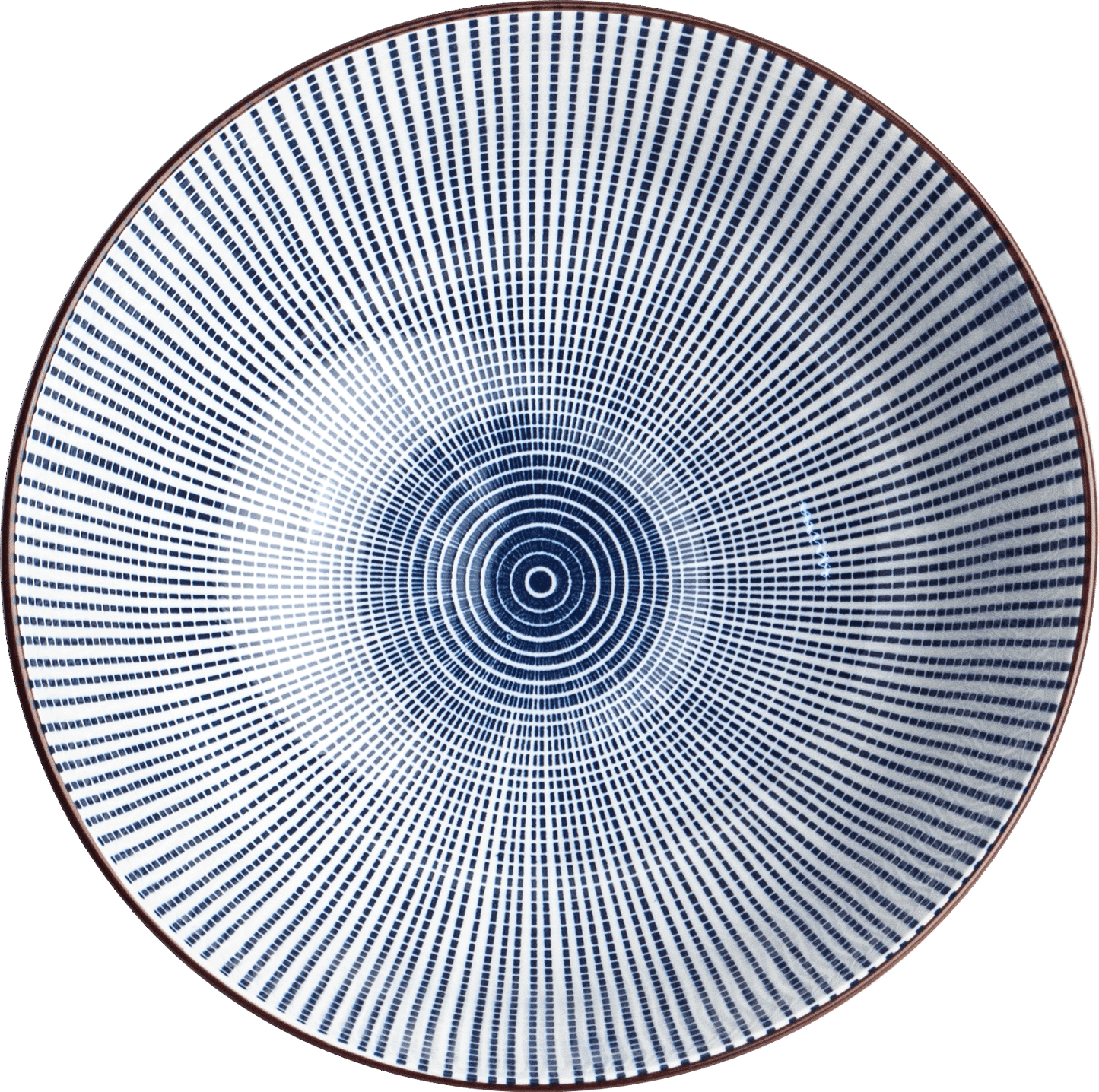 Stor skål med Oriental Tokusa-motiv. Storlek: Ø20 cm | H9,8 cm.