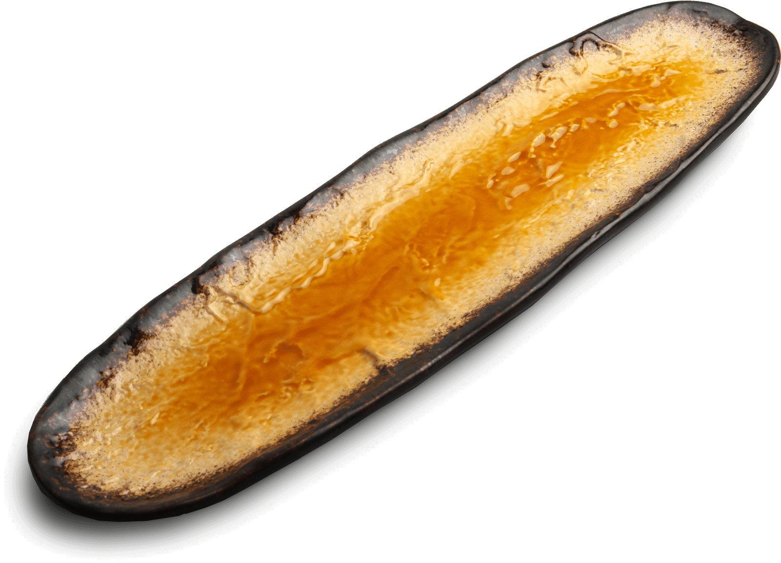 Gul Sushi fat avlång Yaketa 41 x 11,5 cm | H2 cm