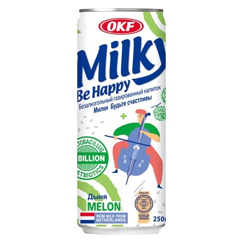 OKF Milky Be Happy Melon 250ml