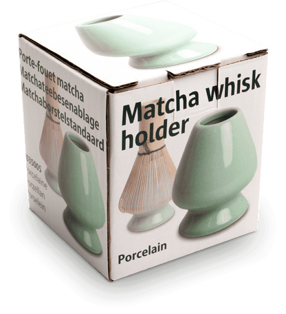 Matchavispehållare i mintgrön. Storlek: Ø6 cm | H8 cm.